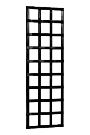 Actieprijs Grenen Trellisscherm Zwart - 60 x 180 cm